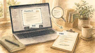 CleanShot XのOCR機能、便利すぎて有料か不安になった