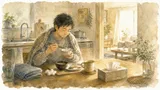 インフルで一人ご飯を食べたとき、妻がいつも一人で食べてる気持ちが分かった